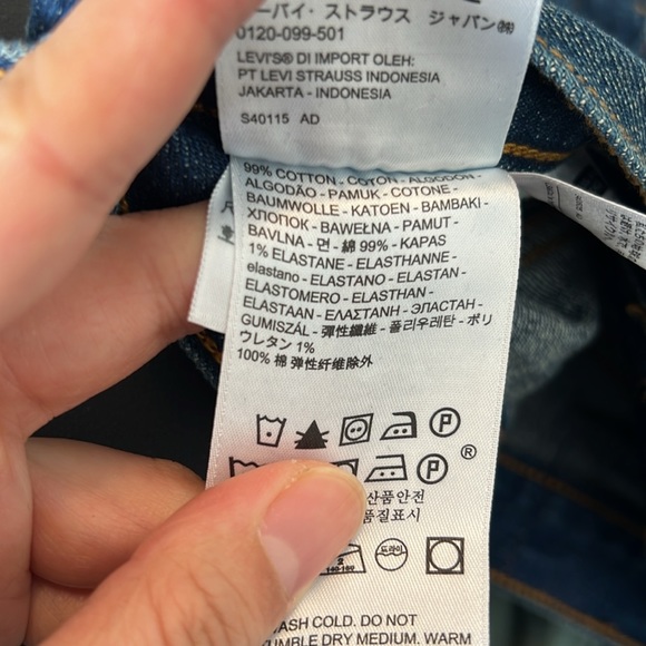 Levi’s Wedgie Skinny in Classic Tint - Picture 6 of 6